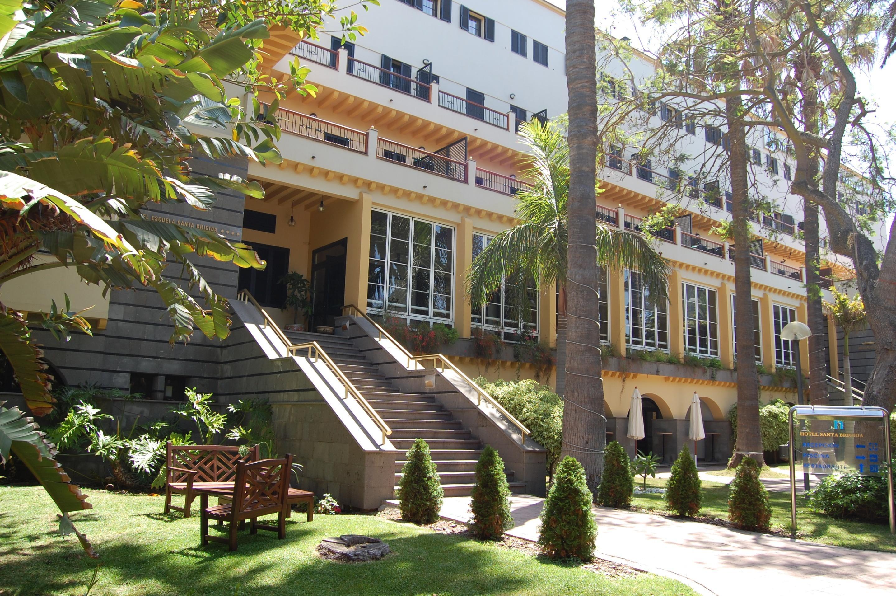 Hotel Escuela Santa Brigida ภายนอก รูปภาพ